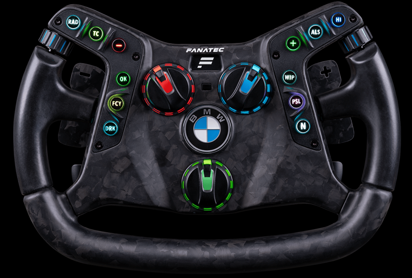 Le pari réussi de Fanatec et BMW pour créer unvolant simracing ET piste !