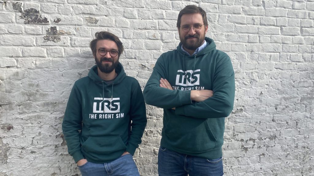 Maxime et Guillaume, les fondateurs de The Right Sim