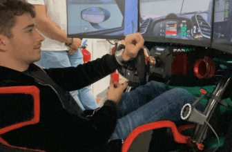 Le pilote Charles Leclerc est aussi un passionné de simracing