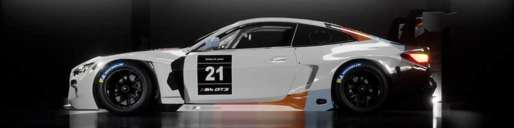 La simulation Rennsport proposera entre autres la BMW M4 GT3