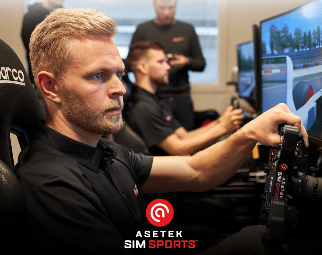 Kevin Magnussen signe un partenariat avec Asetek SimSports