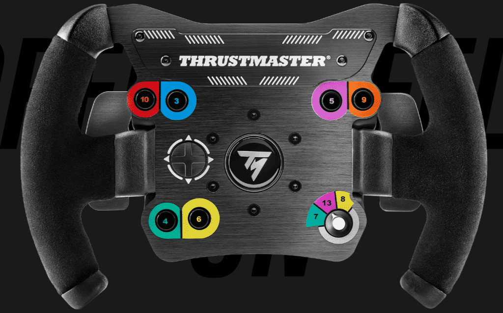 le thrustmaster tm open wheel est l'option la moins chère pour avoir une roue type formula dans la gamme de la marque