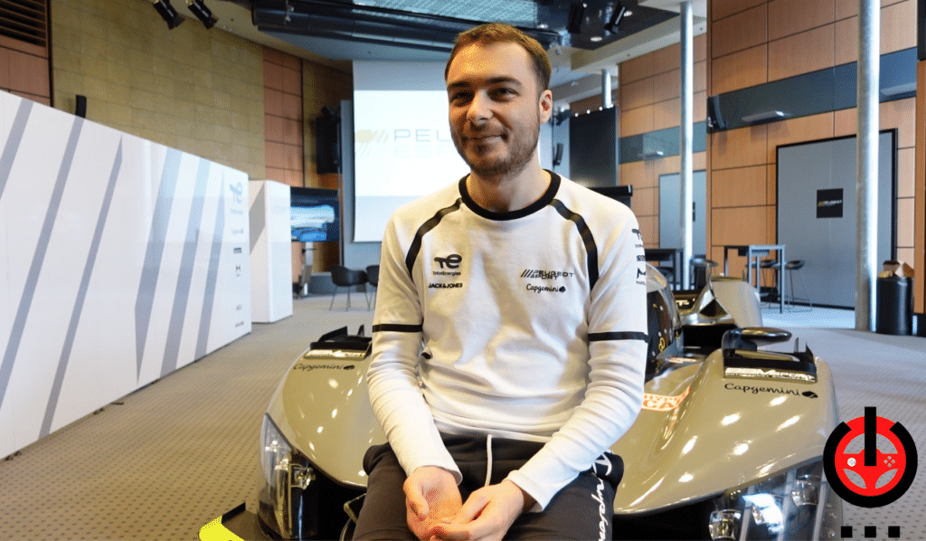 Maxime Brient, simracer professionnel, participe pour la troisième fois au 24h du Mans virtuelles. 