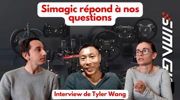 La gamme Simagic s’agrandit ? Tyler Wang nous répond !