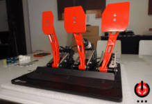 Test et réglages de pédaliers Simracing avec un pilote WEC