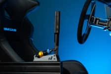 le frein à main Simlab xb1 Load Cell propose un capteur LC de 150Kg et un freinage en deux étapes