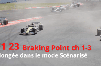 F1 23 Braking Point 2 chapitres 1 à 3 : Calmer la tête à claques