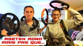 Test des 2 volants ronds Asetek et leurs 6 cerceaux (oui 6 !) [MAJ sept 2024]