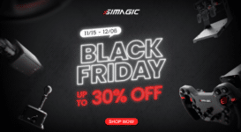 Black Friday 2024 Simagic : -30% sur les bundles simracing !