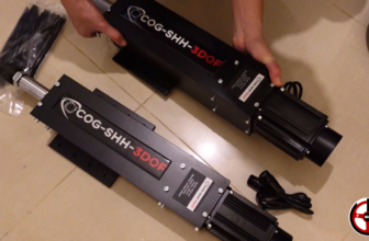 Test des vérins simracing COG SHH-3DOF Systems
