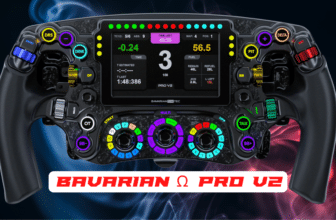 Test du Bavarian Simtec Omega Pro V2 : le volant F1 de tous les excès !