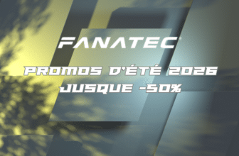 Promos d&rsquo;été Fanatec 2026 : jusqu&rsquo;à -50% sur les bases DD, volants et accessoires