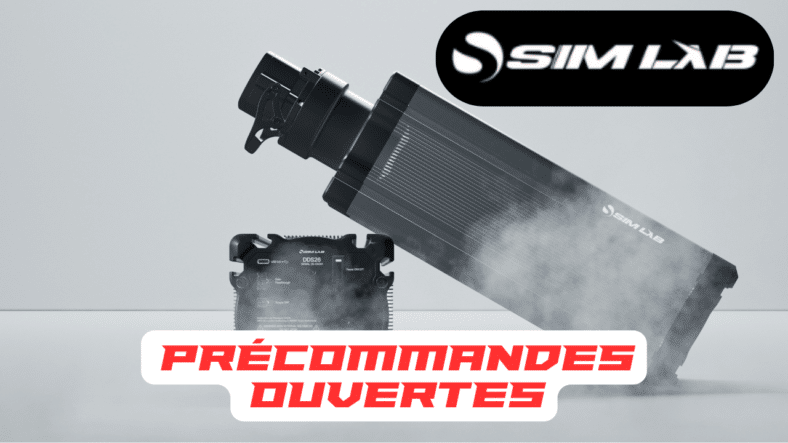 Base Direct Drive Sim-Lab DDS TorqueSync : prix, précommande et fiche technique (DDS26/DDS39)