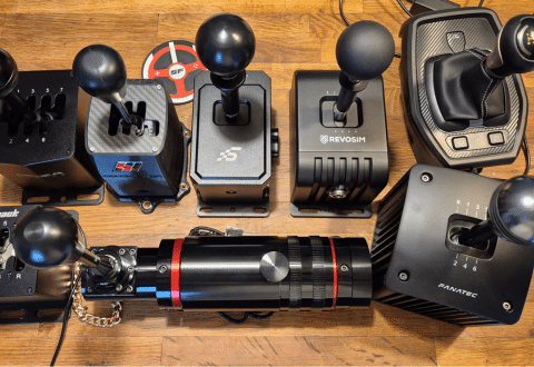 Shifters et boîtes en H sim racing
